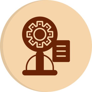 Çalışma Ağı ikonu vektör illüstrasyonu