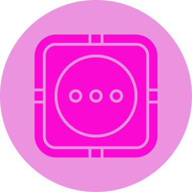 Menü, daha fazla satır simgesi. Düz biçim vektör sembolü