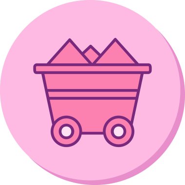 cart web simgesi basit illüstrasyon 