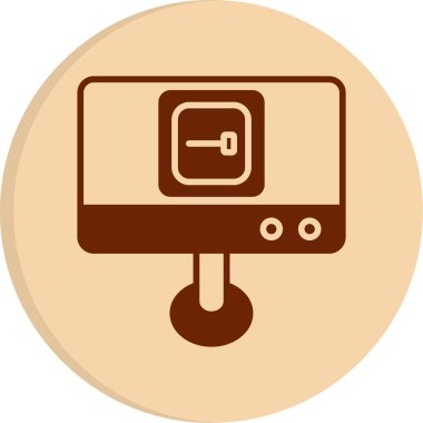 Giriş. Web simgesi basit tasarım