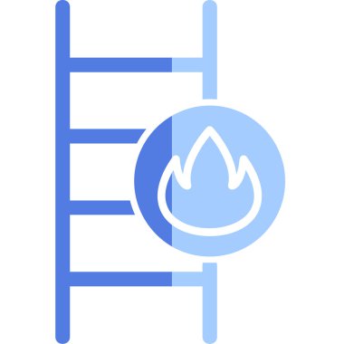 Merdiven simgesi çizimini ateşle                   