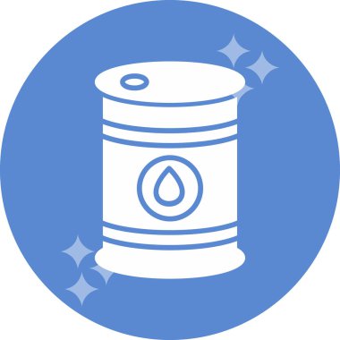 Petrol varil simge vektör çizim