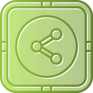 Web simgesini basit bir illüstrasyonla paylaş 