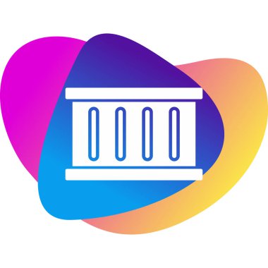 kabuk ağ simgesi vektör illüstrasyonu