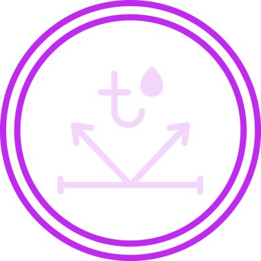 ısı ağ ikonu vektör illüstrasyonu