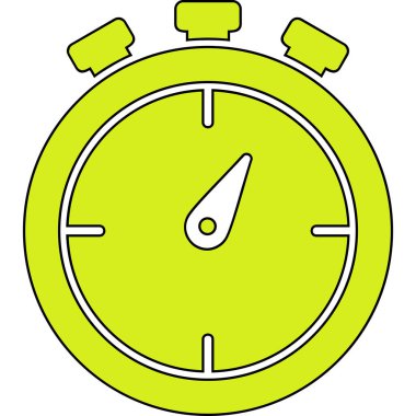 Kronometre simgesi çizimi