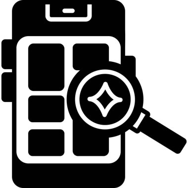 vektör Arama Web simgesi illüstrasyonu 