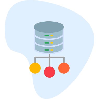 ağ web simgesi, vektör çizim 