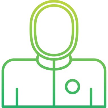 Avatar Eskrim Ağı simgesi, vektör illüstrasyonu 