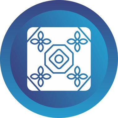 Döşeme. Web simgesi basit illüstrasyon