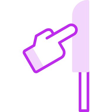 Keskin Nesne simgesi, basit vektör illüstrasyonu 