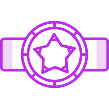 yıldız web simgesi basit illüstrasyon 