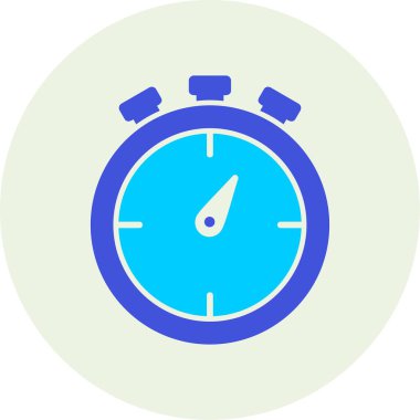 Kronometre simgesi çizimi