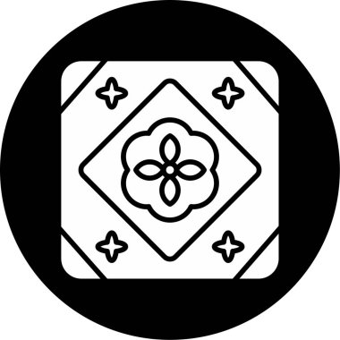 Döşeme. Web simgesi basit illüstrasyon