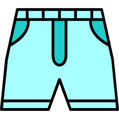 Web simgesi vektör illüstrasyonunu kısaltır