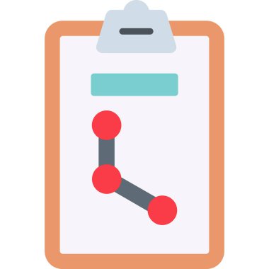 Analiz web simgesi, vektör illüstrasyonu