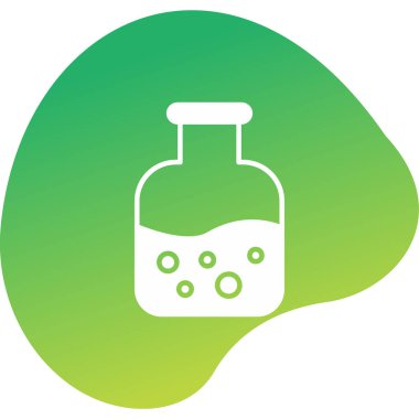 Zehir. Web simgesi basit illüstrasyon        