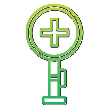 Modern Kesişme simgesinin vektör illüstrasyonu             