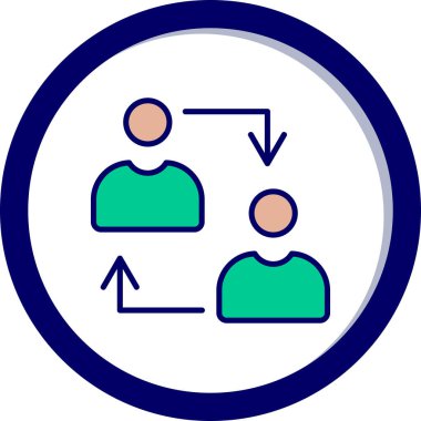 Web simgesi vektör illüstrasyonunu transfer et 