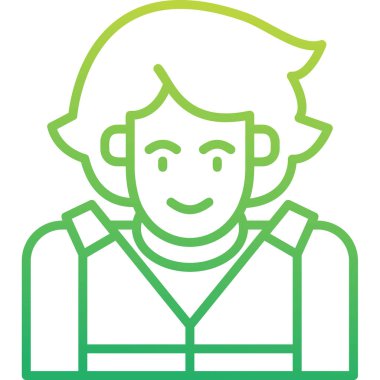 Kanocu adam. Web simgesi basit illüstrasyon