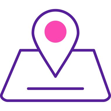 Yer tutucu. Web simgesi basit illüstrasyon