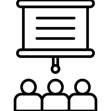 Sunuyu web simgesi, vektör çizim       