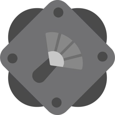 el fan simgesi, vektör illüstrasyonu   