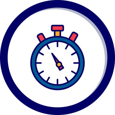 Kronometre simgesi çizimi