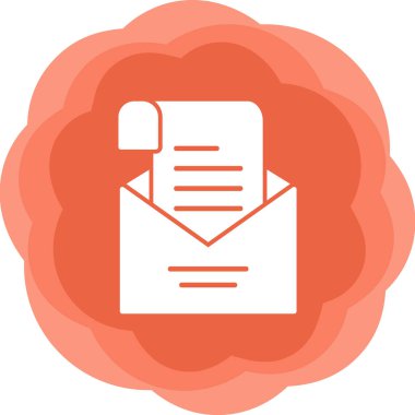 harf simgesi, vektör illüstrasyonu 