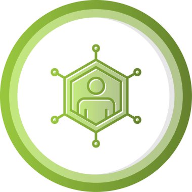 sosyal ağ simge vektör çizim         