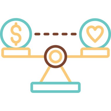 Web simgesi vektör illüstrasyonunu dengele