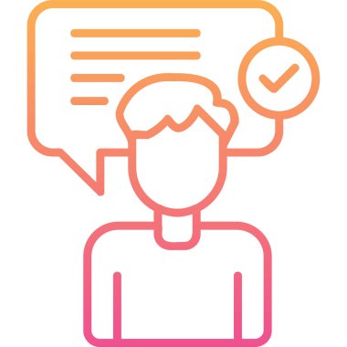 Karar Web simgesi vektör illüstrasyonu oluşturma