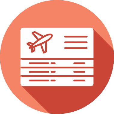 Seyahat ikonunun vektör illüstrasyonu. Ayrılışlar                   