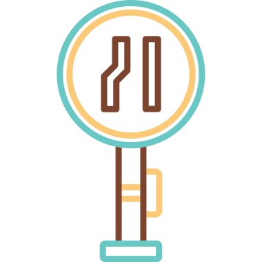 Dar ağ simgesi, vektör illüstrasyonu