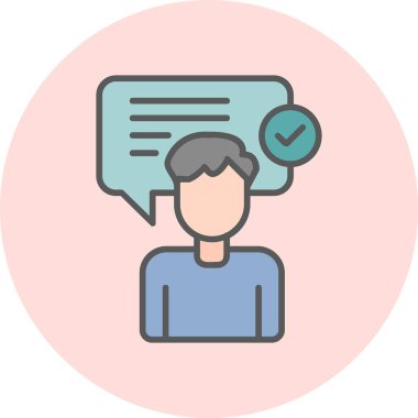 Karar Web simgesi vektör illüstrasyonu oluşturma