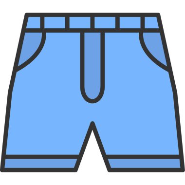 Web simgesi vektör illüstrasyonunu kısaltır