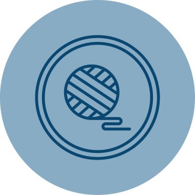 Yün ağ ikonu vektör illüstrasyonu