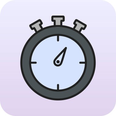 Kronometre simgesi çizimi