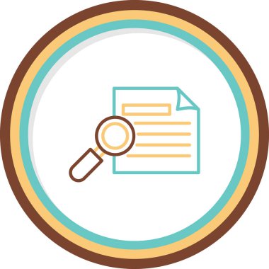 vektör Arama Web simgesi illüstrasyonu 