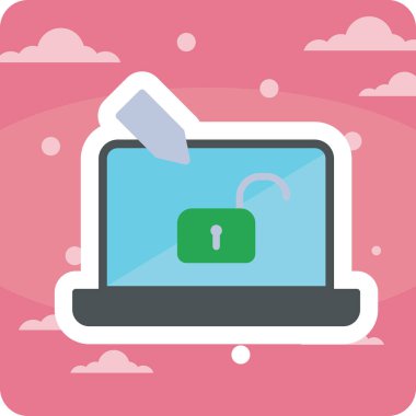 Saldırı Ağı vektör resimlemesini Zorla