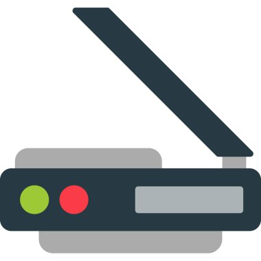 Tarayıcı. Web simgesi basit illüstrasyon 