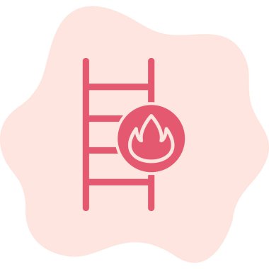 Merdiven simgesi çizimini ateşle                   