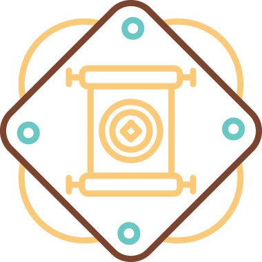 Web simgesi vektör resimlemesini kaydır 