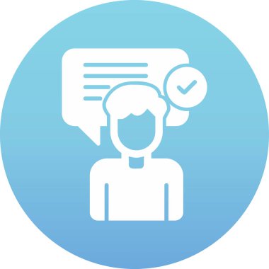 Karar Web simgesi vektör illüstrasyonu oluşturma