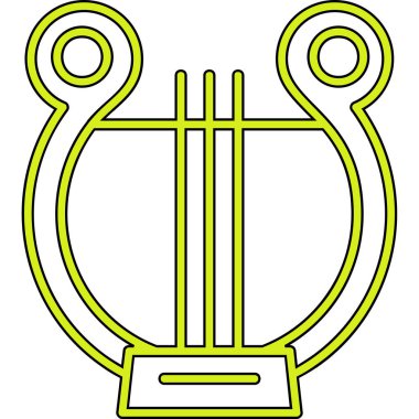 Lir. Web simgesi basit illüstrasyon                      