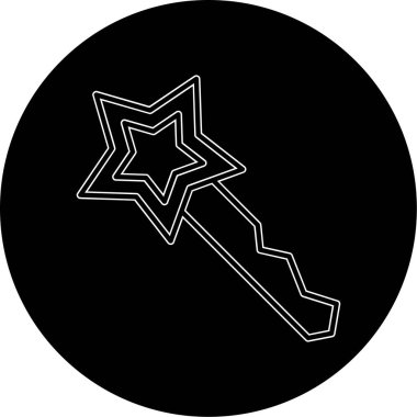 Anahtar Yetenekleri web simgesi vektör çizimi