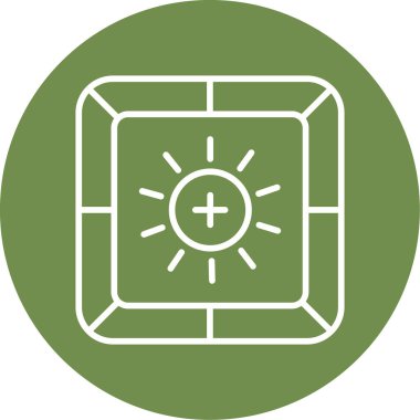 Karşıtlık ağ ikonu vektör illüstrasyonu