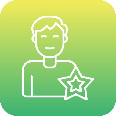 Tecrübe Ağı simgesinin vektör çizimi 