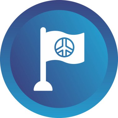 bayrak web simgesi, vektör illüstrasyonu 