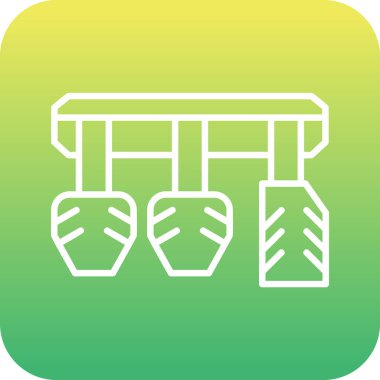 Araba Pedalları simgesinin vektör illüstrasyonu        